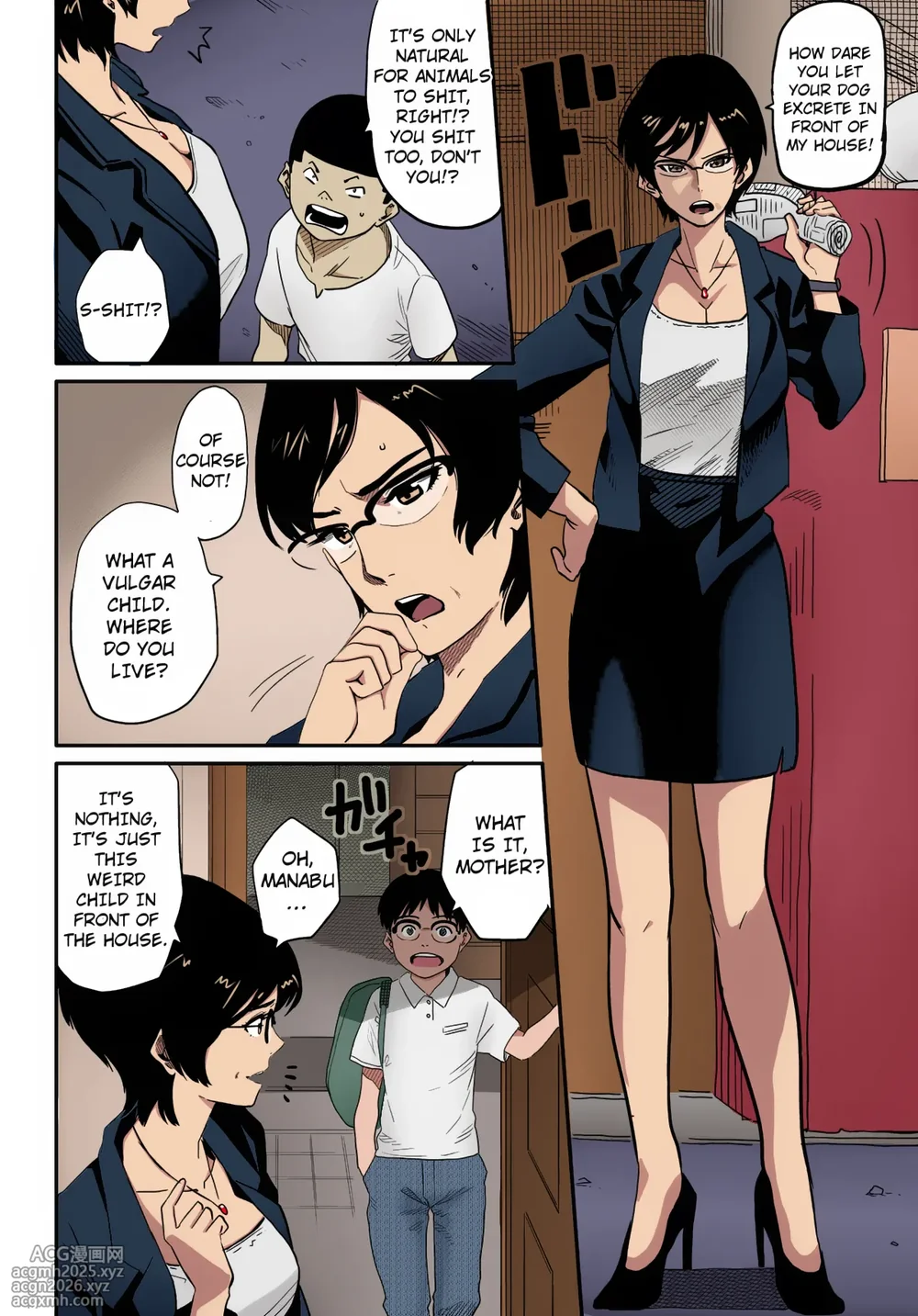 [Hana Hook] Hahaoya Shikkaku Elite Oyako no M Buta Netorare Tenraku Jinsei [English][Colorized][Erocolor](Ongoing)-6