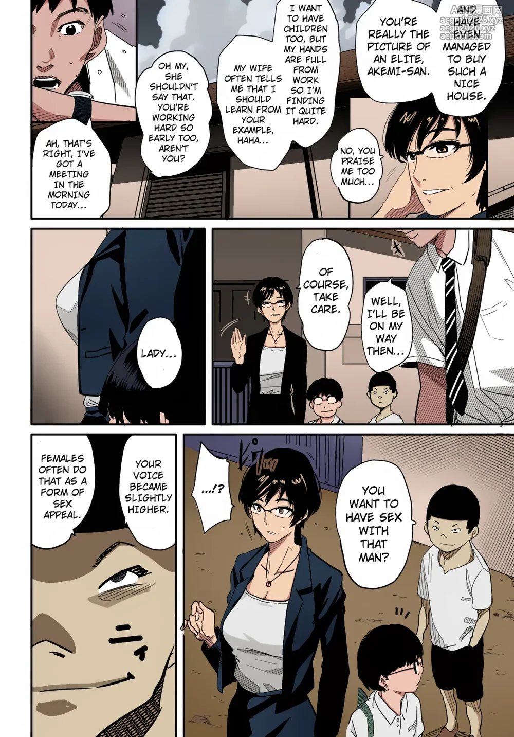 [Hana Hook] Hahaoya Shikkaku Elite Oyako no M Buta Netorare Tenraku Jinsei [English][Colorized][Erocolor](Ongoing)-8