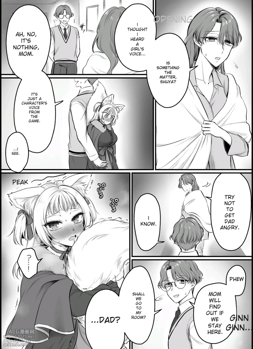 [Amuai Okashi Seisakusho (Moegi Oji-san)] Genjitsu Douki Gacha 2 ~Ore wa Musuko no Imouto Chara~ [English] [MTL]-12