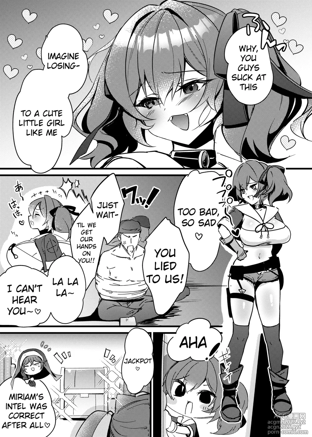 [Getsumen chakuriku] Thief Girl Swallowed By Mimic - Skeb [English]-1