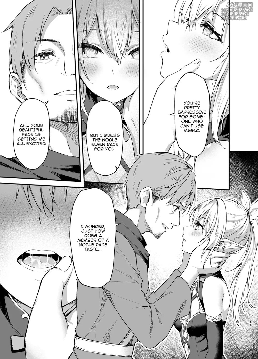 [Tai Doujinshi Doukoukai (Anjaku112)] Elf-chan no Saimin Yubiwa Monogatari / Story About Using a Hypnosis Ring on An Elf [Digital]  [English] {Doujins.com}-11