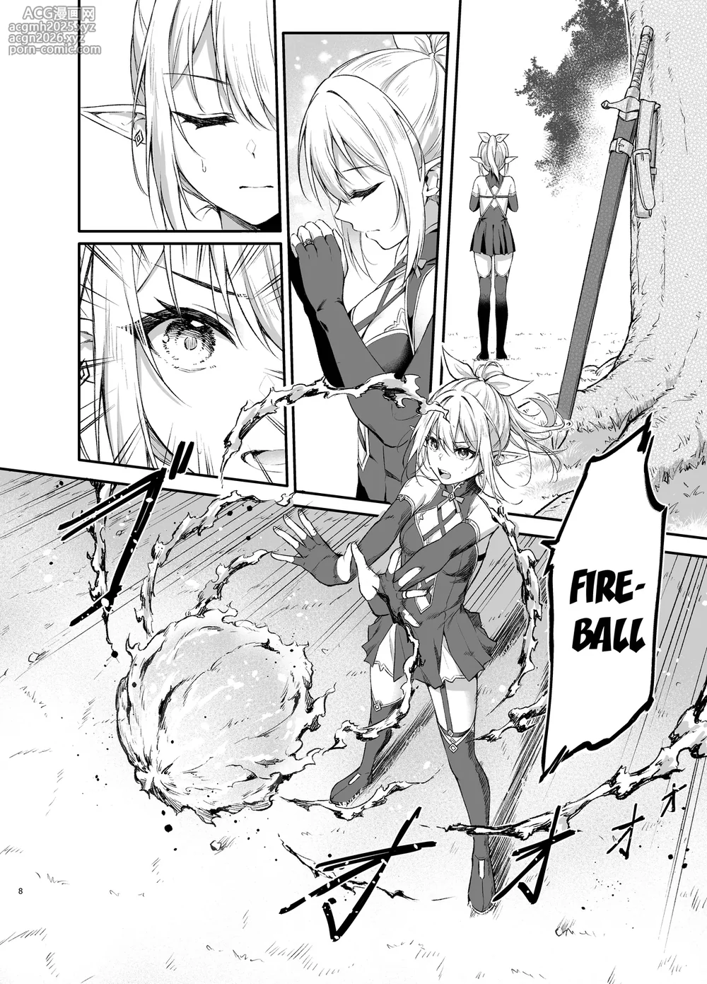 [Tai Doujinshi Doukoukai (Anjaku112)] Elf-chan no Saimin Yubiwa Monogatari / Story About Using a Hypnosis Ring on An Elf [Digital]  [English] {Doujins.com}-8