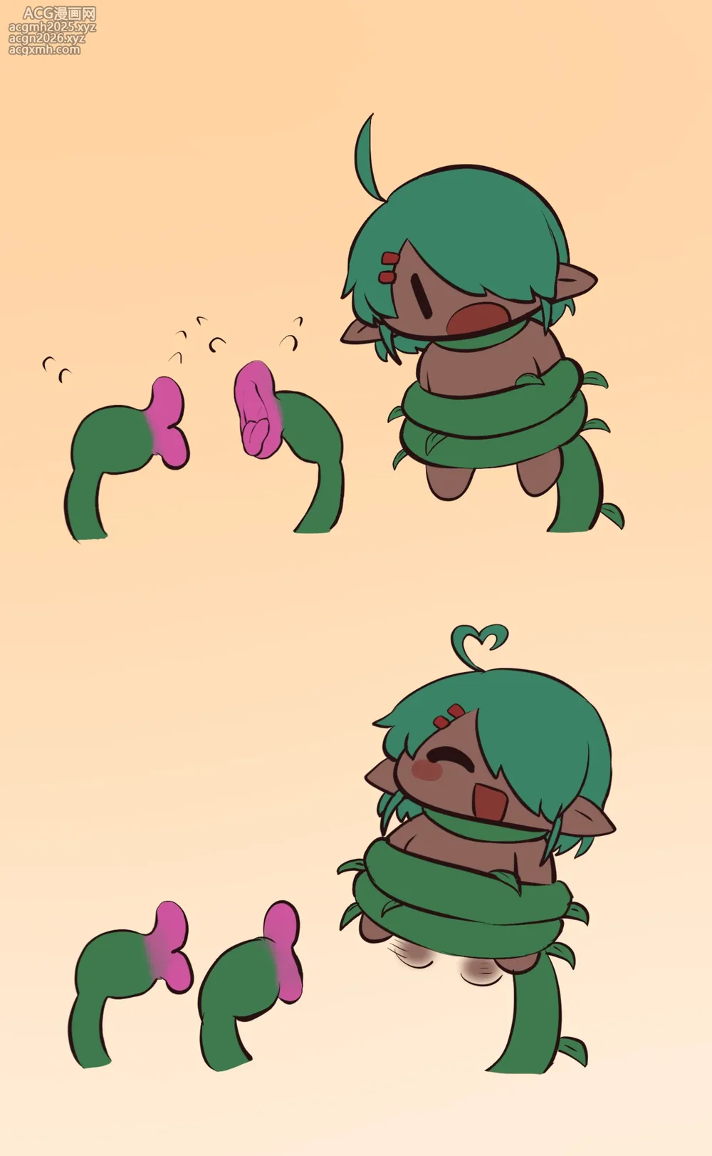 [Asmrflute] Heatstroke Midori-kun and the Tentacle Plant-14