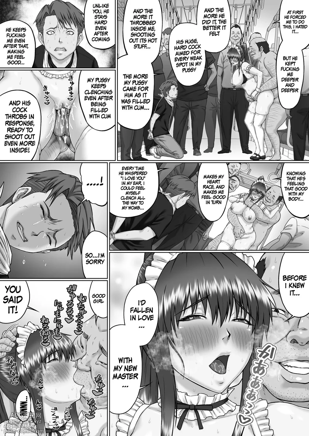 [ClimbCrown] Nakadashi Oji-san ni Nerawareta Mesu wa Nigeru Koto ga Dekinai ~Senaga Saki Hen Vol. 4~ | A Woman Can't Get Away After Being Targeted By This Horny Old Man ~Senaga Saki Vol.4~ (Kuro Beta Shuusei ver.Shuuroku) [English] {Doujins.com} [Decensored]-42