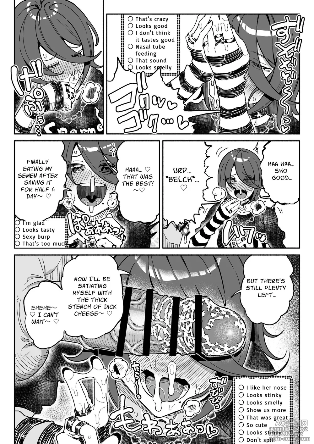 [Chiratsuki Silhouette (Yuuki Fuumi)] Chin Kagi Kei Haishinsha Isshuukan Chinkasu Zamen Seikatsu | Dick Sniffin' Tuber's 1 Week Smegma Ridden Cumlife [English] [Penguin Piper]-14