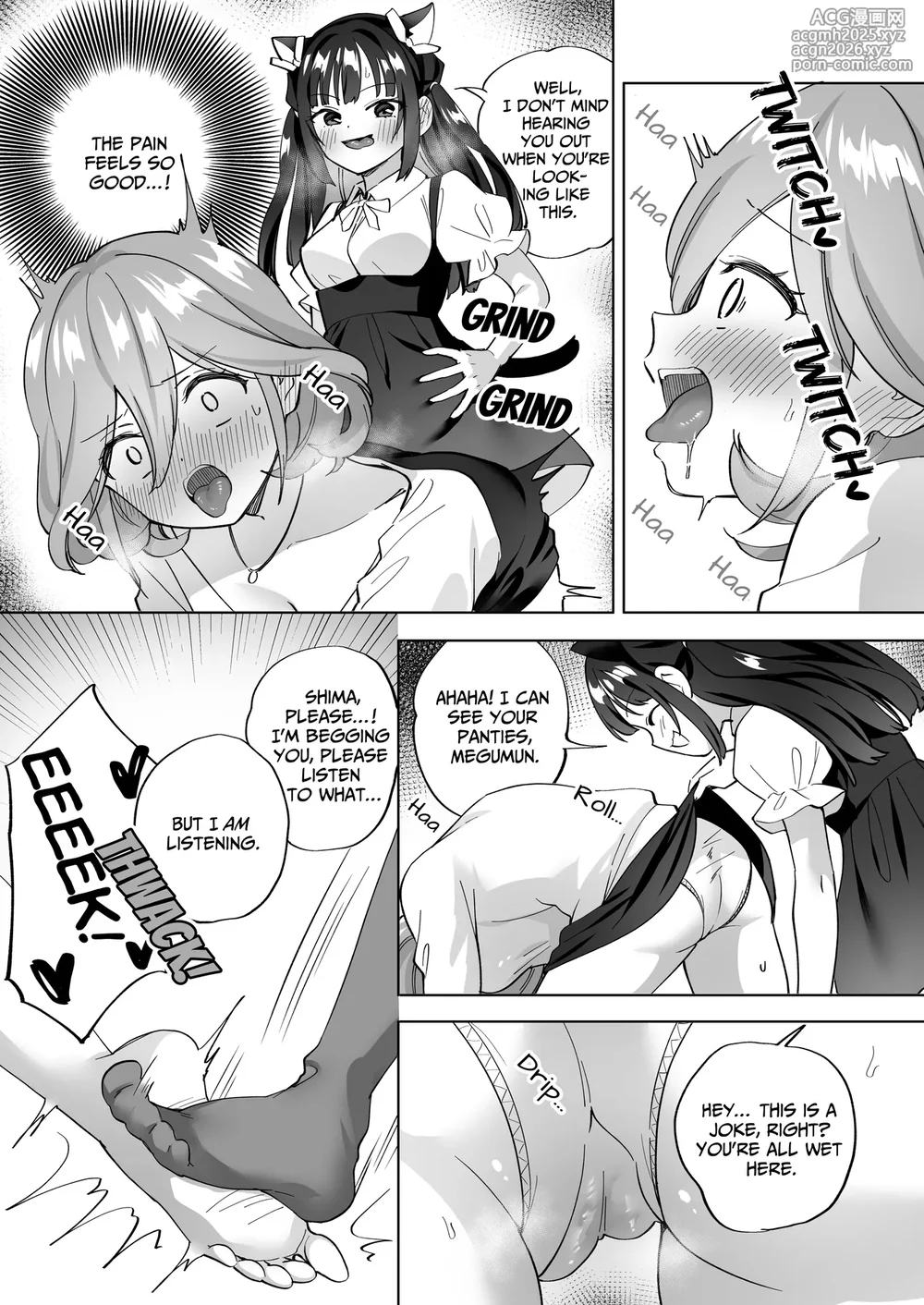 [Gutsutoma (Tachi)] Do-M Dame Kaishain no Megumun wa Do-S Himo Jiraikei no Shima-chan ni Gyakuten shitai ※ Dekimasen | Masochist Office Lady Megumun Wants To Turn the Tables on Shima the Landmine Sadist (but can’t) [English] [IXIA WORKS] [Digital]-6