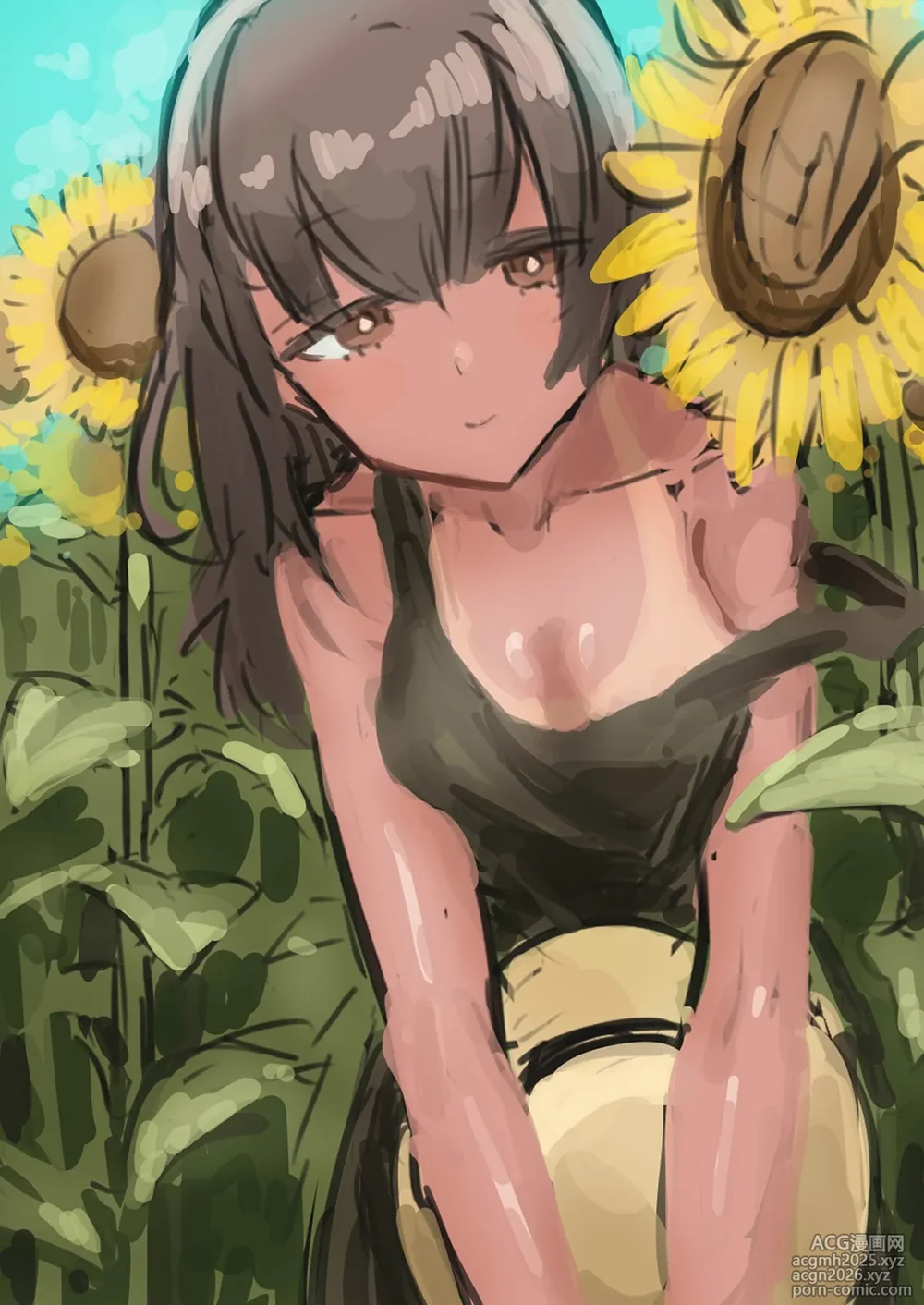 [Sokumaru] Hiyake Bishoujo ga Yuuwaku Shite Kurunda ga [Digital] [Chinese][不太会说话汉化]-174