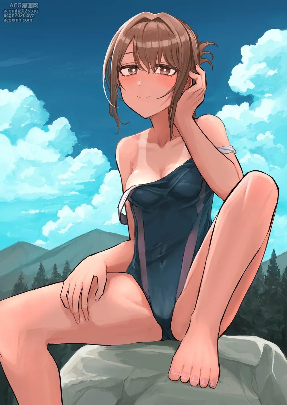 [Sokumaru] Hiyake Bishoujo ga Yuuwaku Shite Kurunda ga [Digital] [Chinese][不太会说话汉化]-200