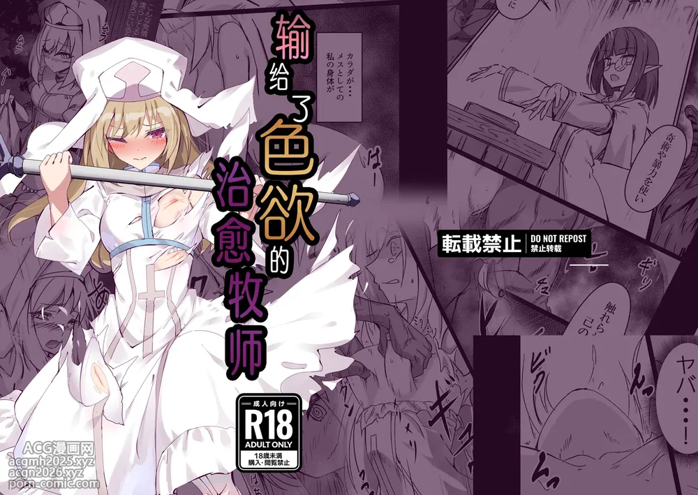 [白夜Part2 (てんらいX)] 淫欲に負けたヒーラー  | 输给了色欲的治愈牧师 [DL版][Chinese] [紫藤汉化组]-1