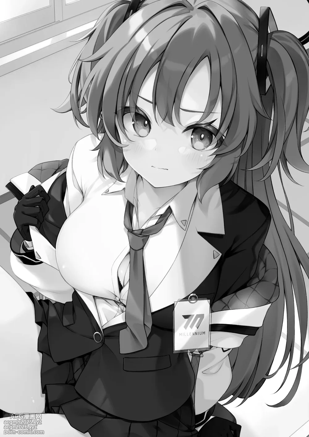 [Tuned by AIU (Aiu)] Oshikake Jealousy (Blue Archive) [Chinese] [半山世德x油豆腐拌面双人汉化] [Digital]-3