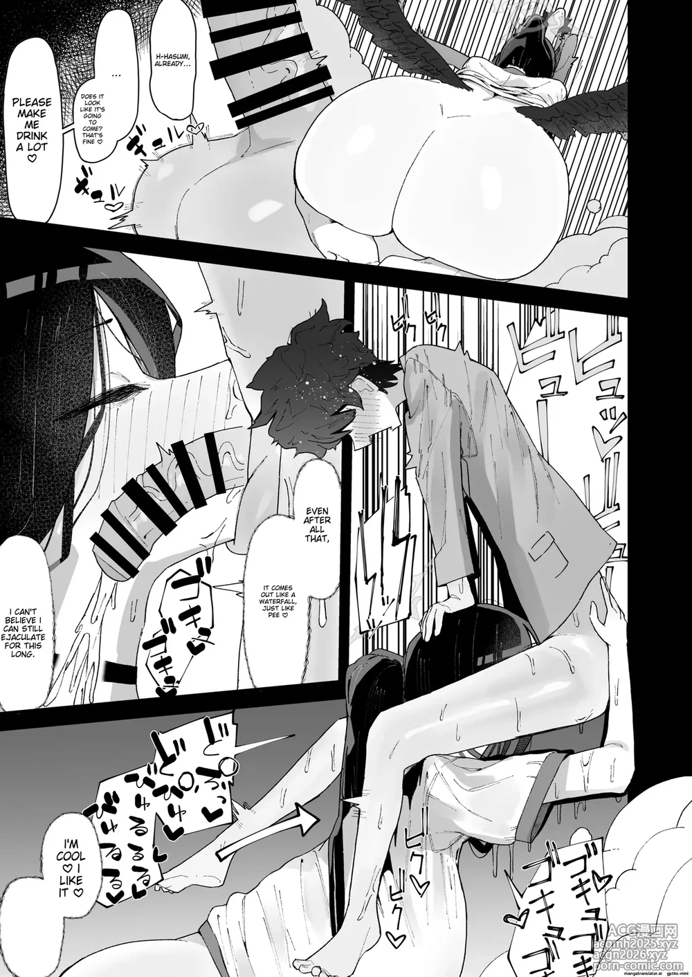 Hiding with Hasumi in the gym storage room for some steamy fun♡-4