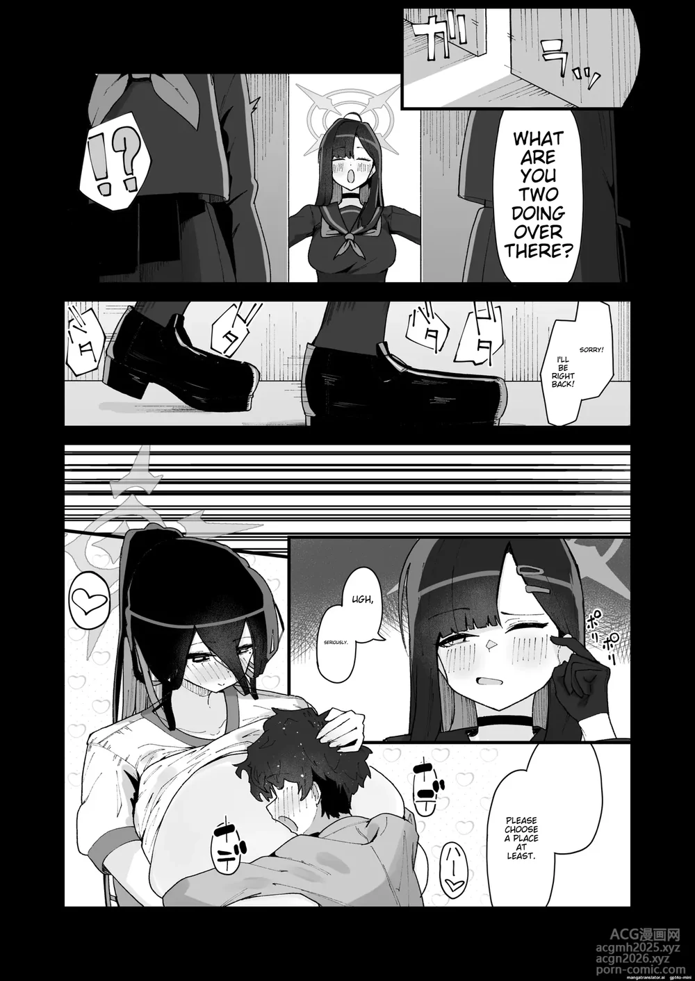 Hiding with Hasumi in the gym storage room for some steamy fun♡-8