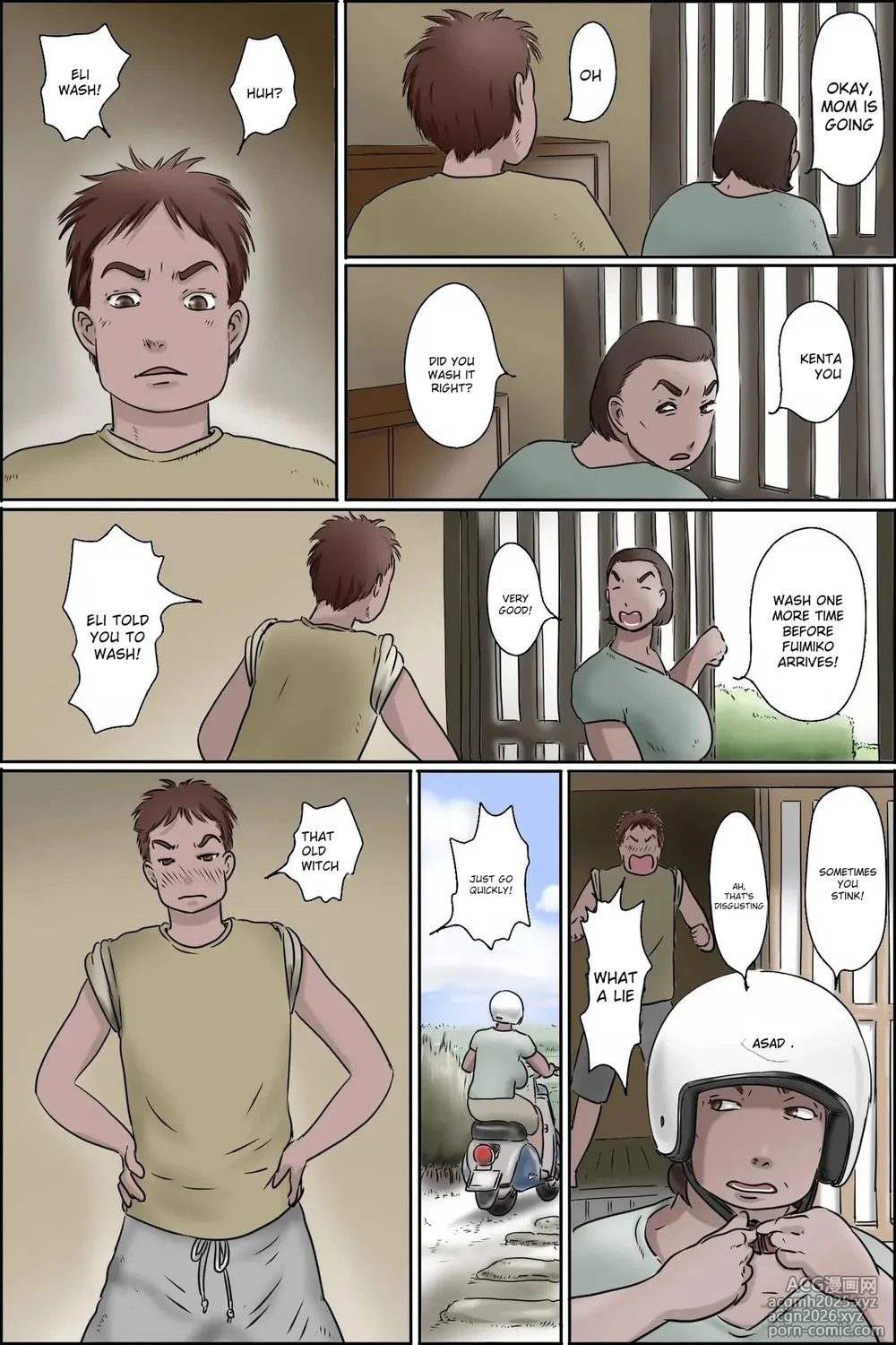[Zenmai Kourogi] Ore no Mura no Care Service | Care Service in My Village (Usukuchi) [English] [AI Translation]-2