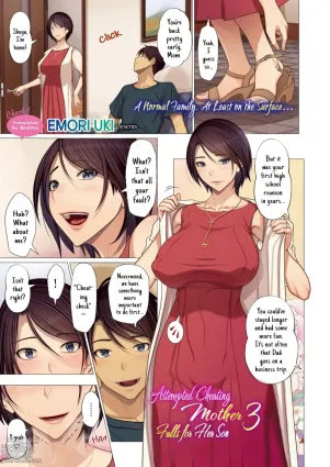 Attempted Cheating Mother Falls For Her Son 3 | Uwaki Misui Haha wa Musuko ni Ochiru Ch. 3
