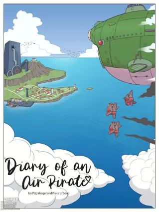 Artist - Pieceofsoap / Diary Of An Air Pirate - FULL COMIC