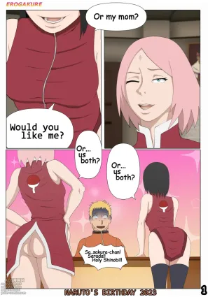Naruto&#039;s Birthday Comic 2023 Pages By Erogakure