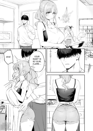 Zako Manko Claire-san no Manga | Manga about Claire-san Weak Pussy