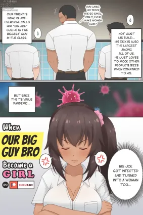 When Our Big Guy Bro Became a Girl