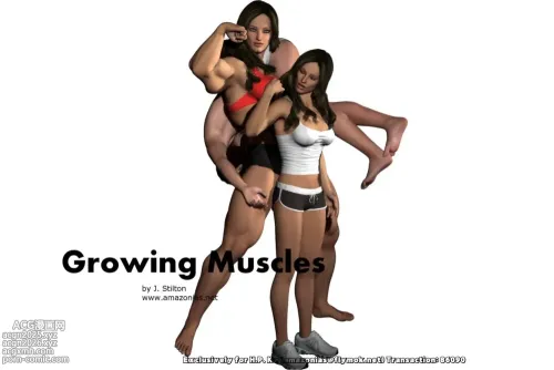 growing muscles