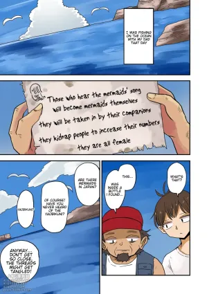 [Murasaki Nyanko Bar (Vae)] Father and son turned into mermaids [english]