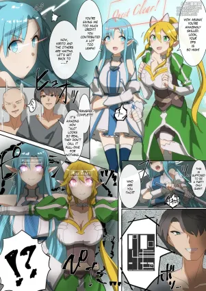 [Hyoui Lover (Rim)] SAO Asuna & Leafa Body Jack [English]