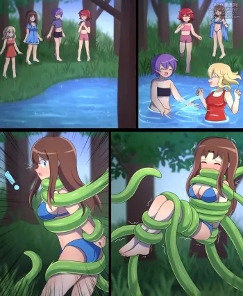[LAZZYSIN] Tentacle Plant Comic